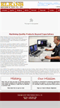 Mobile Screenshot of elkinsmachine.net